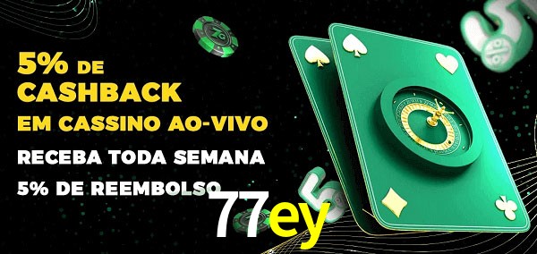 Promoções do cassino ao Vivo 77ey